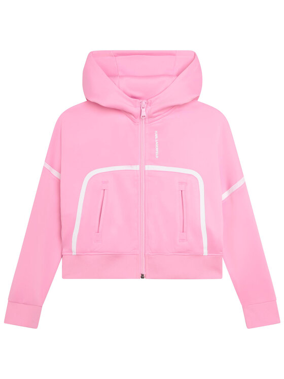 Karl Lagerfeld Kids Karl Lagerfeld Kids Džemperis Z15431 D Rožinė Relaxed Fit
