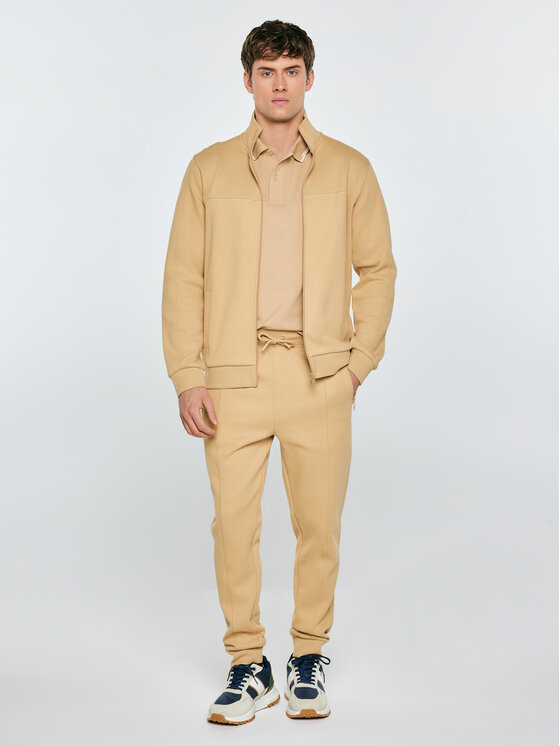 BIG STAR BIG STAR Spodnie dresowe WLADORP Beżowy Basic Fit