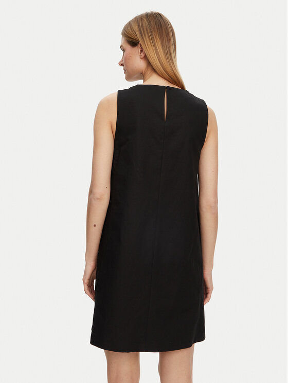 Weekend Max Mara Weekend Max Mara Sukienka codzienna Racer 2515221102 Czarny Regular Fit