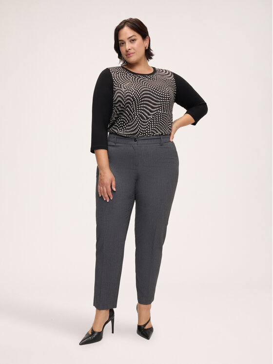 Fiorella Rubino Fiorella Rubino T-shirt G048L009440N0Z3 Nero Regular Fit