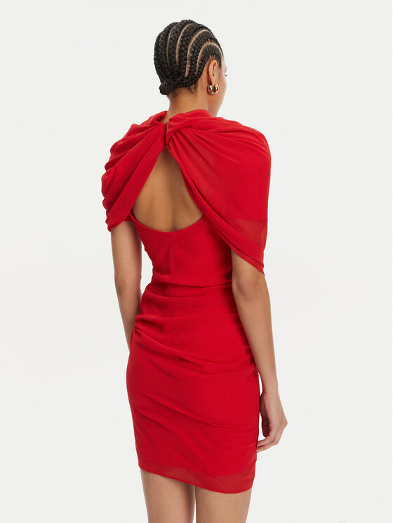JACQUEMUS JACQUEMUS Rochie cocktail 24H251DR130-1555 Roșu Regular Fit