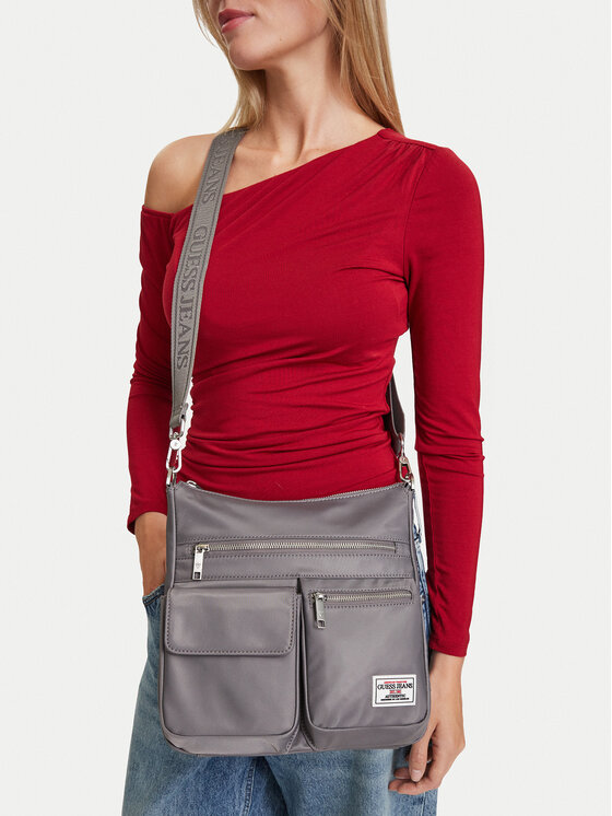 Guess Jeans Guess Jeans Дамска чанта CWBEO-GUESS-B-004-10 Сив
