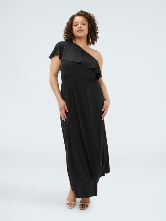 Fiorella Rubino Fiorella Rubino Sukienka wieczorowa 7096L001293N033 Czarny Regular Fit