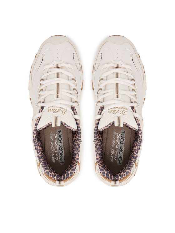 Skechers Skechers Sneakersy D'Lites - Wild Charm 150877/WHT Kremowy