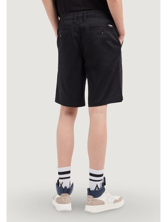 Armani Exchange Armani Exchange Pantaloncini di jeans 8NZS42 ZN1RZ Nero Bermuda Fit
