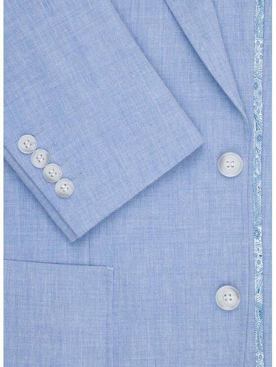 Pako Lorente Pako Lorente Marynarka P26SF-3X-011 Niebieski Slim Fit