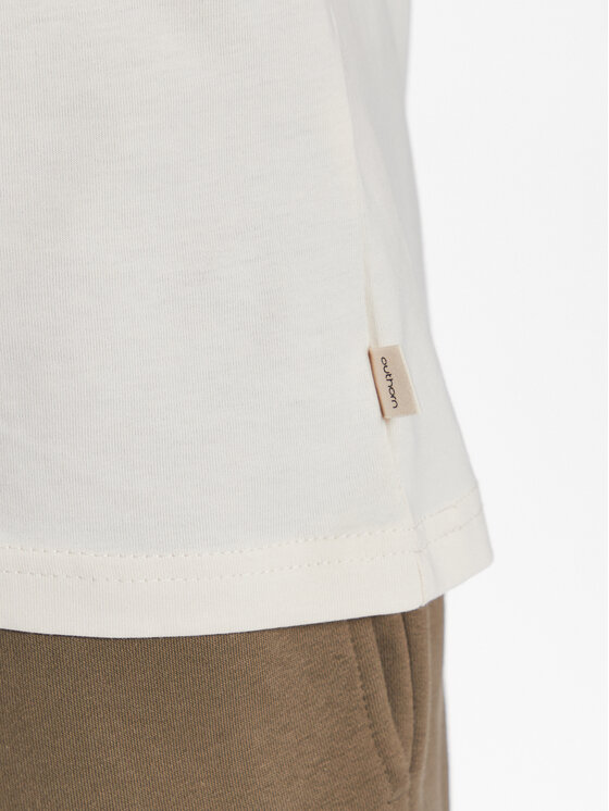 Outhorn Outhorn Tričko TTSHM459 Écru Regular Fit