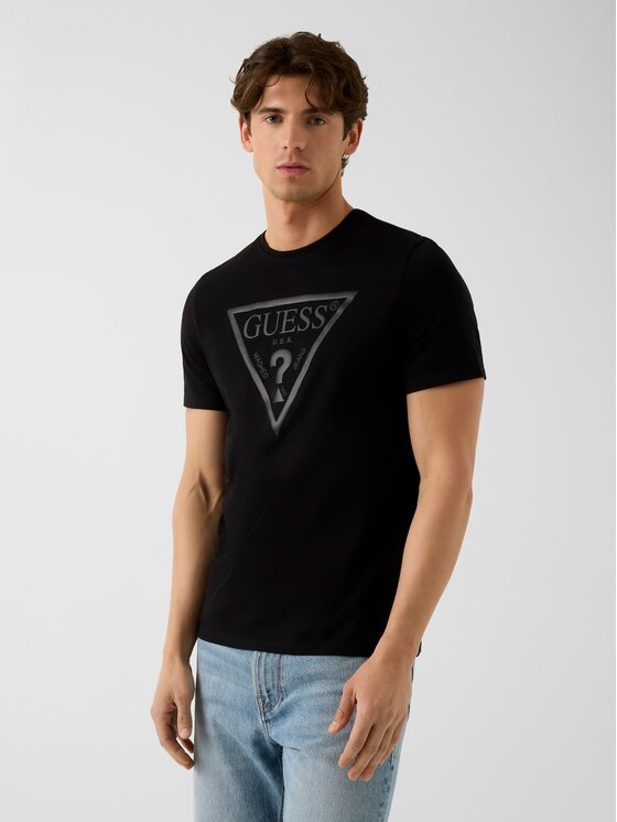 Guess Guess T-shirt 182680 Nero Classic Fit