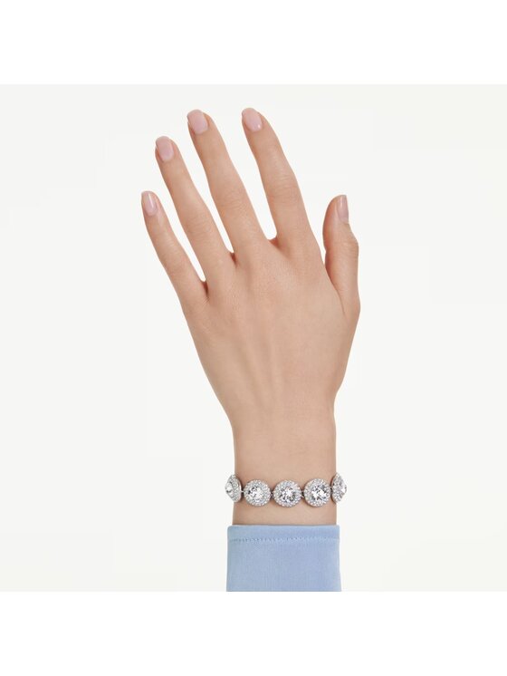 Swarovski Swarovski Bransoletka Una Angelic 5735343 Srebrny