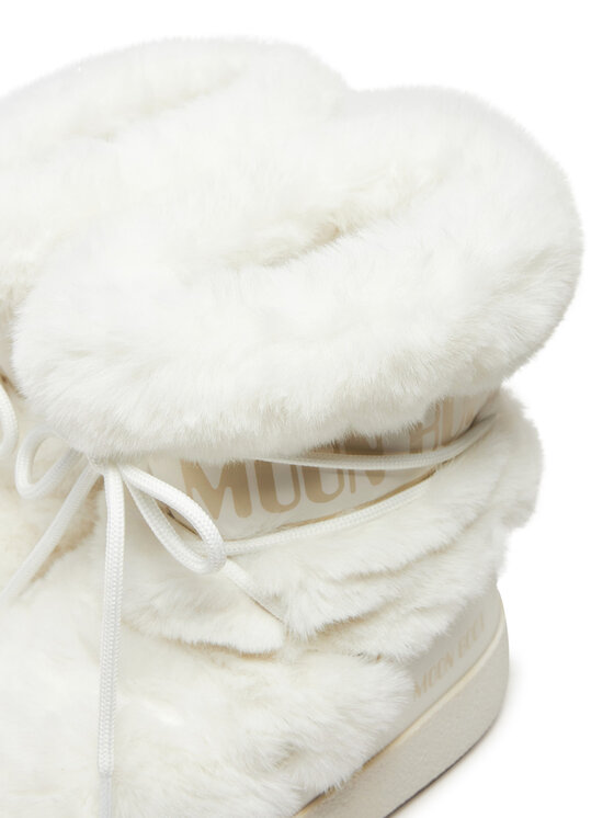 Moon Boot Moon Boot Μπότες Χιονιού Ltrack Tube Faux-Fur 80D2450130 Λευκό