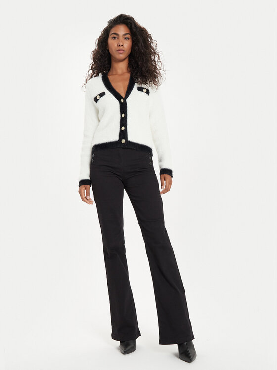 Morgan Morgan Cardigan 242-MOGUIN Bianco Regular Fit
