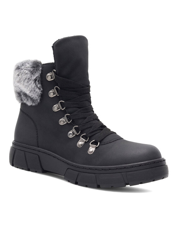 Go Soft Go Soft Schnürstiefeletten KATJA WS6157-01 Schwarz