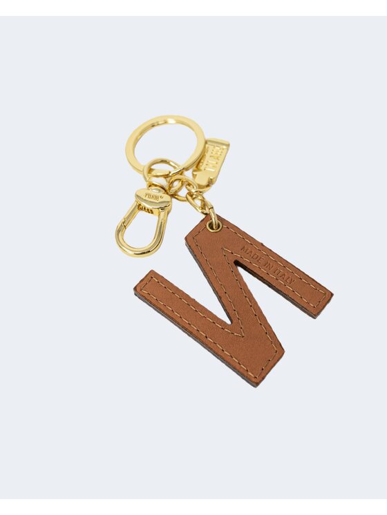 Alviero Martini Prima Classe Alviero Martini Prima Classe Portachiavi LETTERA N Beige