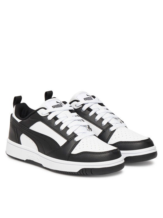 Puma Puma Sneakersy Rebound V6 Lo Jr 393833 01 Biały