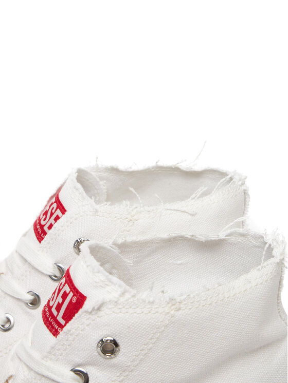Diesel Diesel Plátěnky High-Top Y03505PR012 HA686 Bílá