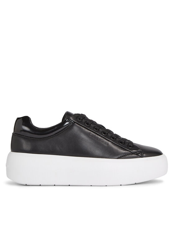 Sneakers Calvin Klein Bubble Cupsole Lace Up HW0HW01659 Negru