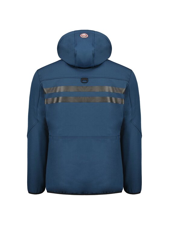 Geographical Norway Geographical Norway Kurtka softshell WY2001H/GN/Navy / Red Granatowy Regular Fit