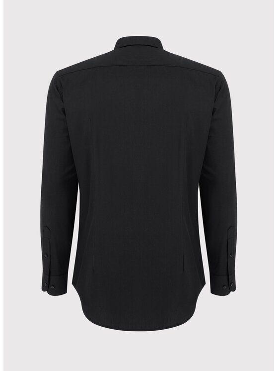 Pako Lorente Pako Lorente Koszula P000B-1X-008 Czarny Slim Fit