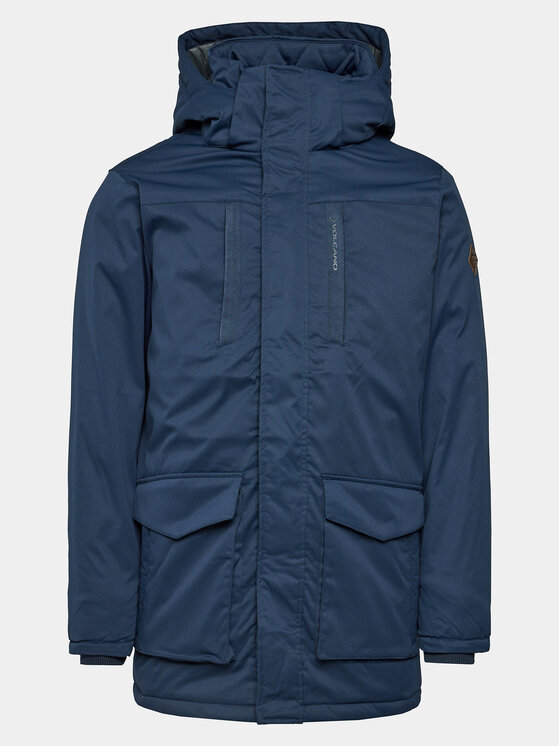 Volcano Volcano Télikabát J-Moss M06252-W24 Sötétkék Regular Fit
