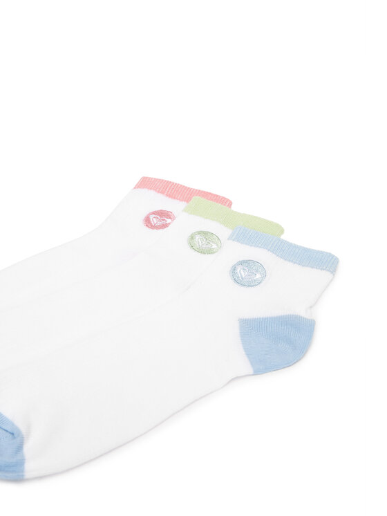 Roxy Roxy Dlhé ponožky AS_ROXY_04Z_SS25 (3-PACK) Biela