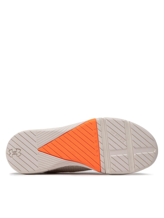 Under Armour Under Armour Buty na siłownię Ua Tribase Reign 4 3025052-103 Beżowy
