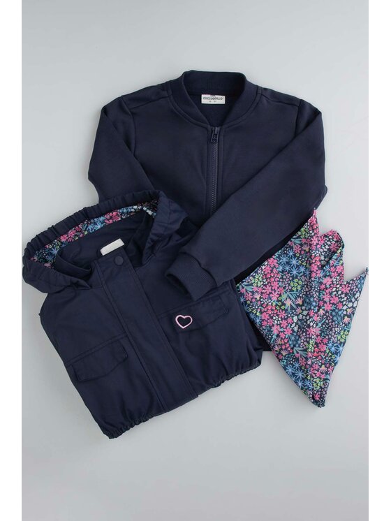 Coccodrillo Coccodrillo Kurtka przejściowa WC6152401OGK-015 Granatowy Regular Fit