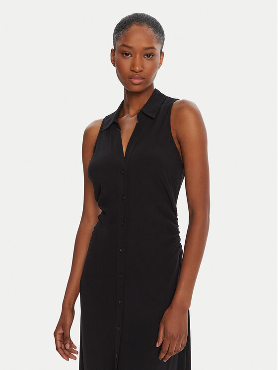 Guess Guess Sukienka 176871 Czarny Classic Fit