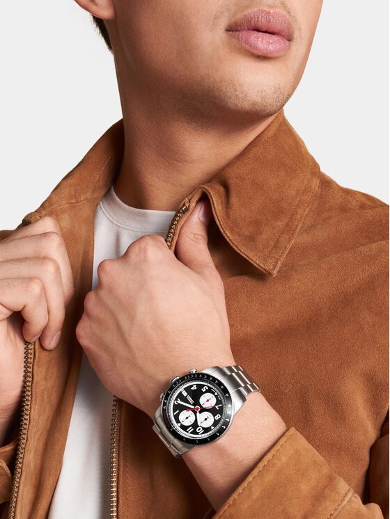 Fossil Fossil Hodinky Sport Tourer FS6045 Stříbrná