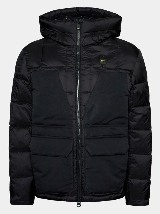 Blauer Blauer Kurtka zimowa 23WBLUC03008 Czarny Regular Fit