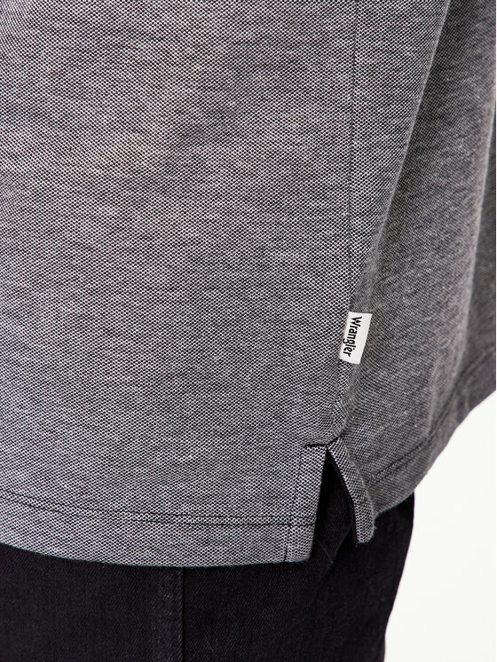 Wrangler Wrangler Polo Refined 112341118 Grigio Regular Fit