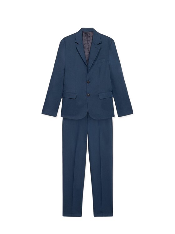 Trussardi Trussardi Pantaloni di tessuto P027M000119N034 Blu Regular Fit