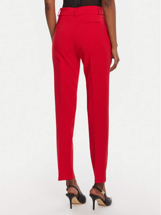 Rinascimento Rinascimento Chino hlače CFC0126225003 Rdeča Slim Fit