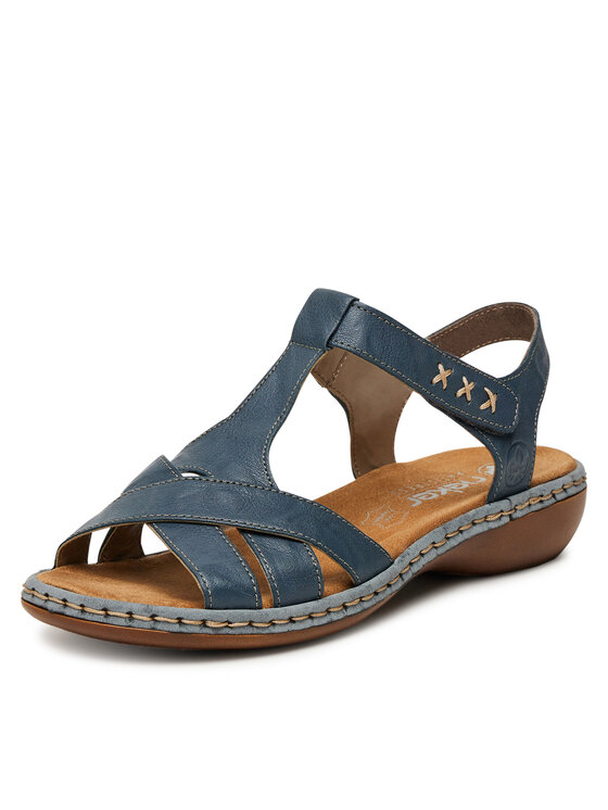 Rieker Rieker Sandalen 65919-12 Blau