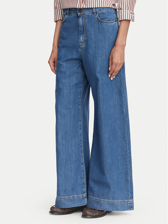 Weekend Max Mara Weekend Max Mara Джинси Vega 2625186021 Голубий Wide Leg