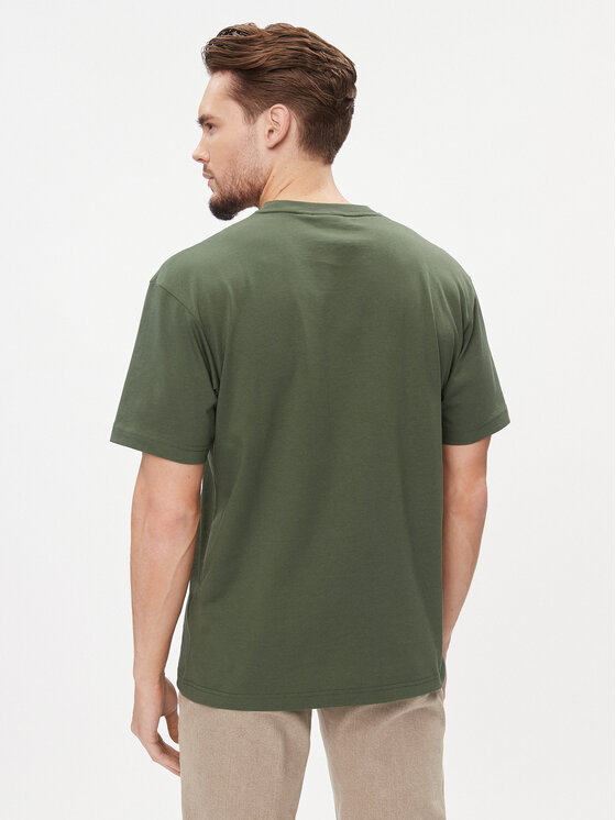 Calvin Klein Calvin Klein T-Shirt Hero K10K111346 Zielony Regular Fit