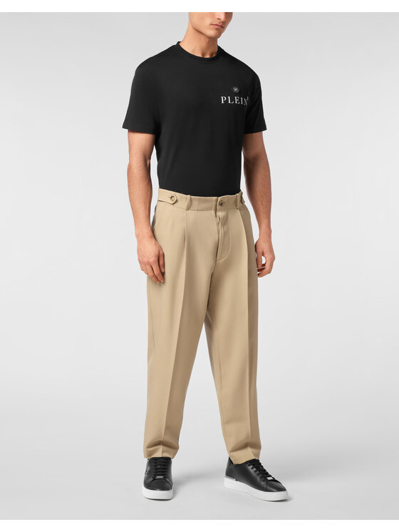 PHILIPP PLEIN PHILIPP PLEIN Chinosy 24569 Beżowy Chino Fit