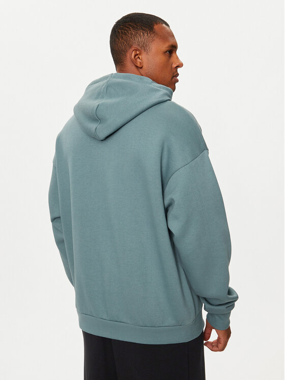 K1X K1X Majica dugih rukava Logo 60210135 Zelena Relaxed Fit