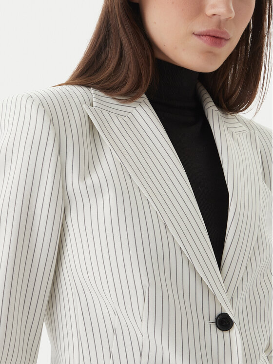 HUGO HUGO Pintsak Asmalla 50561472 Valge Regular Fit