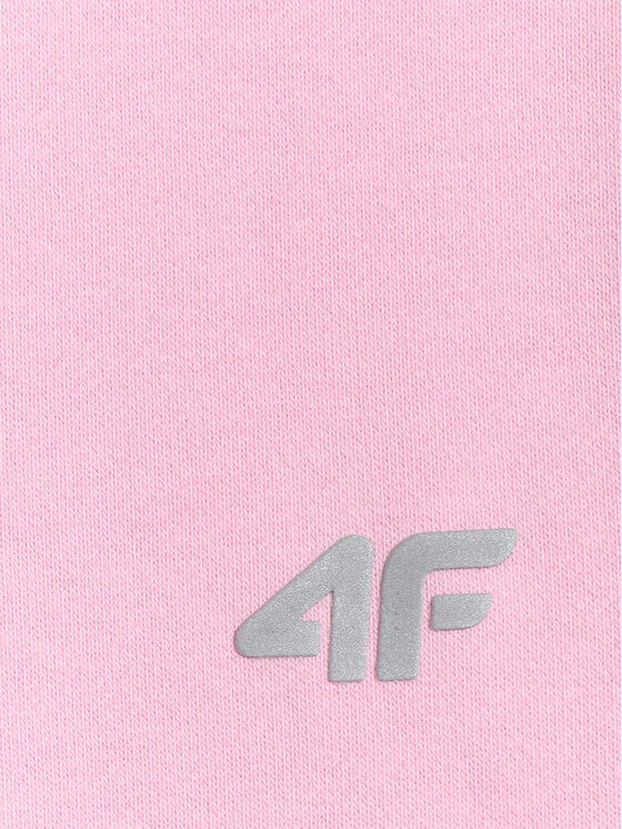4F 4F Bluza ESSENTIAL 4 Różowy Loose Fit