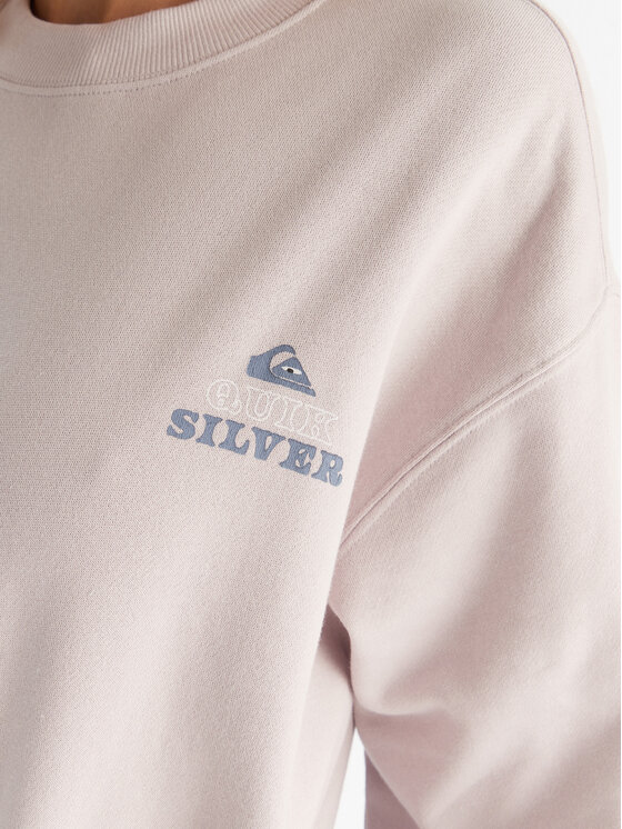 Quiksilver Quiksilver Bluza EQWFT03188 Fioletowy Oversize