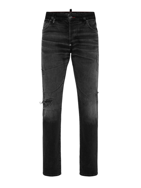 PHILIPP PLEIN PHILIPP PLEIN Jeansy 26881 Czarny Straight Leg