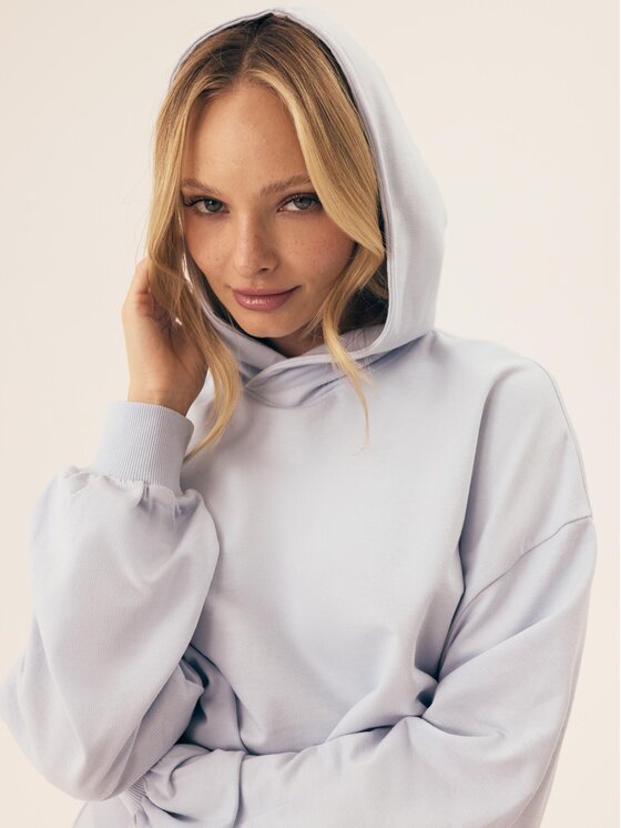Esotiq Esotiq Bluza 42400 Niebieski Regular Fit
