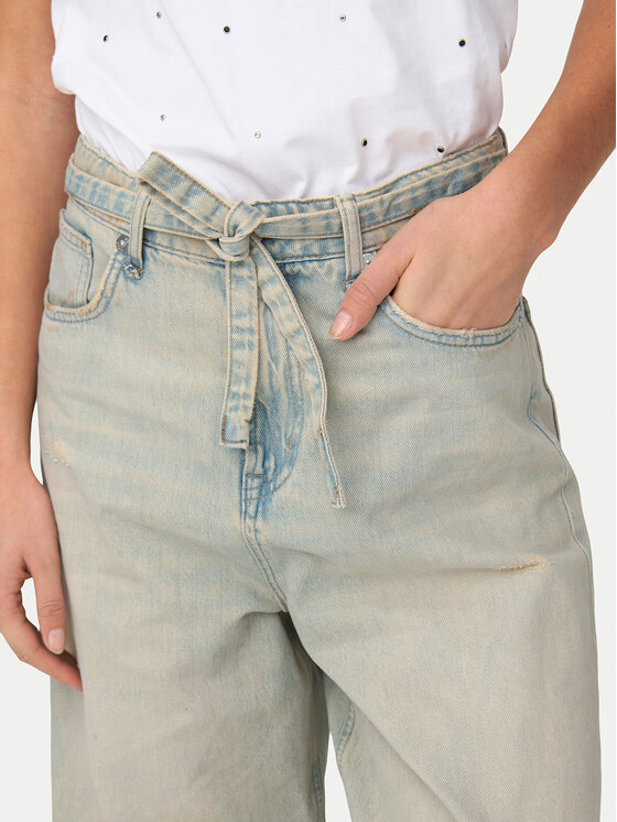 ONLY ONLY Jeansy Venice 15341025 Modrá Baggy Fit