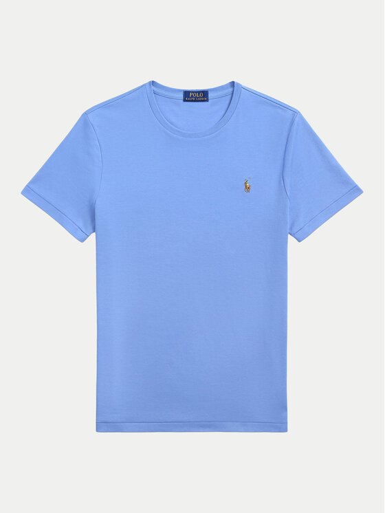 Polo Ralph Lauren Polo Ralph Lauren T-Shirt 710740727086 Niebieski Slim Fit