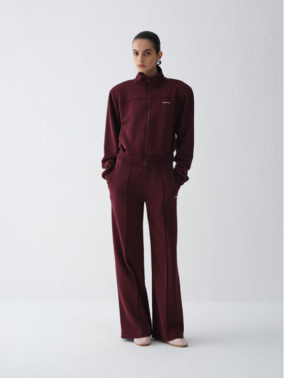 La Mania La Mania Pantaloni da tuta APOLLO Bordeaux Basic Fit