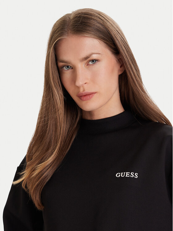 Guess Guess Rochie de zi V5YK02 KCX22 Negru Regular Fit