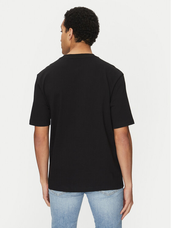 HUGO HUGO Tricou Nutongo 50533391 Negru Regular Fit