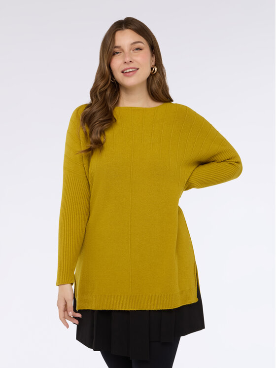 Fiorella Rubino Fiorella Rubino Cardigan M026E002012N025 Giallo Regular Fit