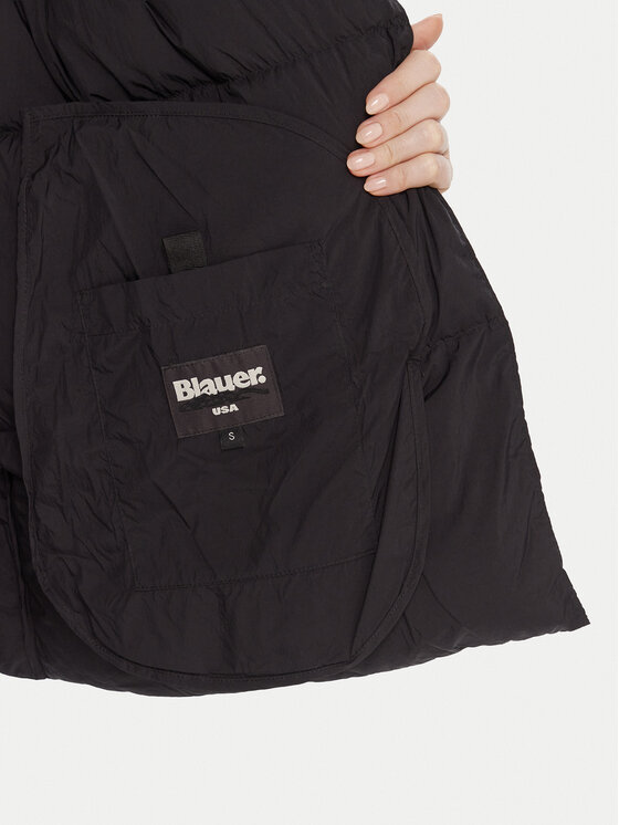 Blauer Blauer Winterjacke 25WBLDC03166 Schwarz Regular Fit