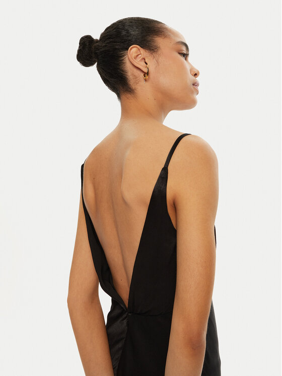 Bardot Bardot Официална рокля 57516DB7 Черен Regular Fit